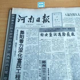 河南日报1995年10月17日
