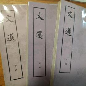 文选（昭明文选，全三册）