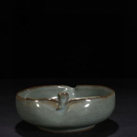 《精品放漏》官窑桃形洗——老窑瓷器收藏