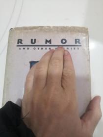 Rumor and other stories谣言故事(LMEB27072)