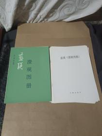 蓝瑛《澄观图册》活页1套12幅全 附一份图册说明 1985年一版一印