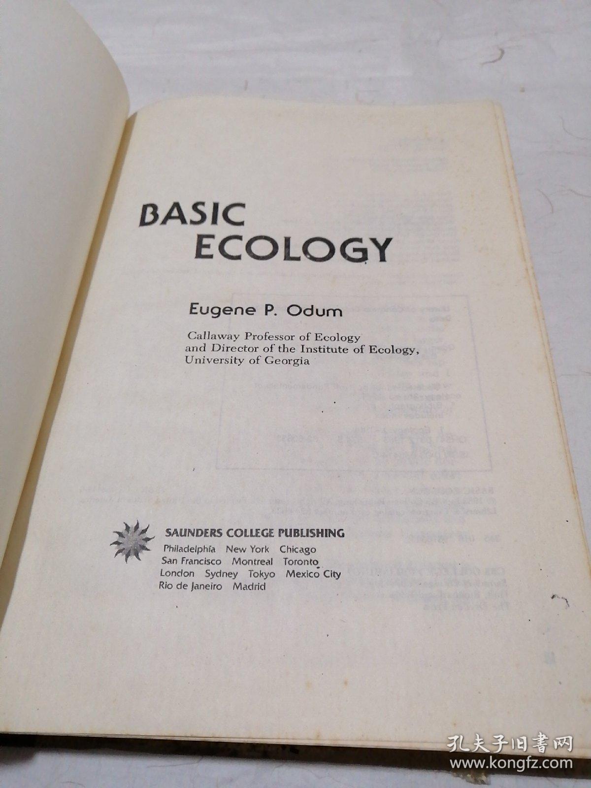 basic ecology