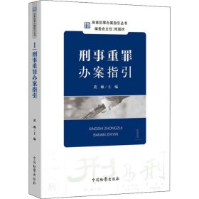 刑事重罪办案指引【正版新书】