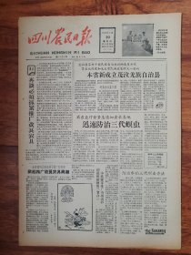 四川农民日报1958.7.10