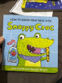 how to brush your teeth with snappy croc，纸板书
