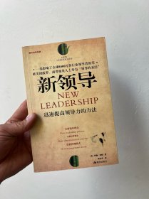新领导:迅速提高领导力的方法