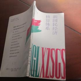 新國民經濟核算體系。