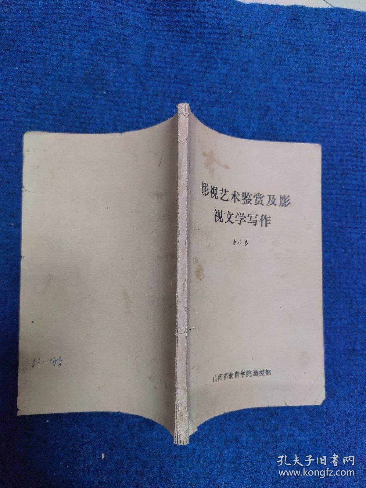 影视艺术鉴赏及影视文学写作