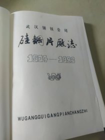 武汉钢铁公司硅钢片厂志第一卷1974--1983
