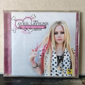 光盘：AVRIL LAVIGNE the best damn thing 艾薇儿  美丽坏东西（歌名如图）带歌词