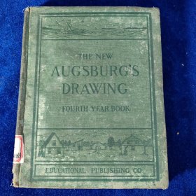 THE NEW AUGSBURG'S DRAWING FOURTH YEAR BOOK（馆藏）精装 32开 1910年版【书内有精美插图】