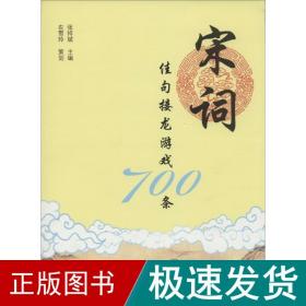 宋词佳句接龙游戏700条 中国古典小说、诗词  新华正版