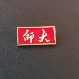 师范大学老徽章。