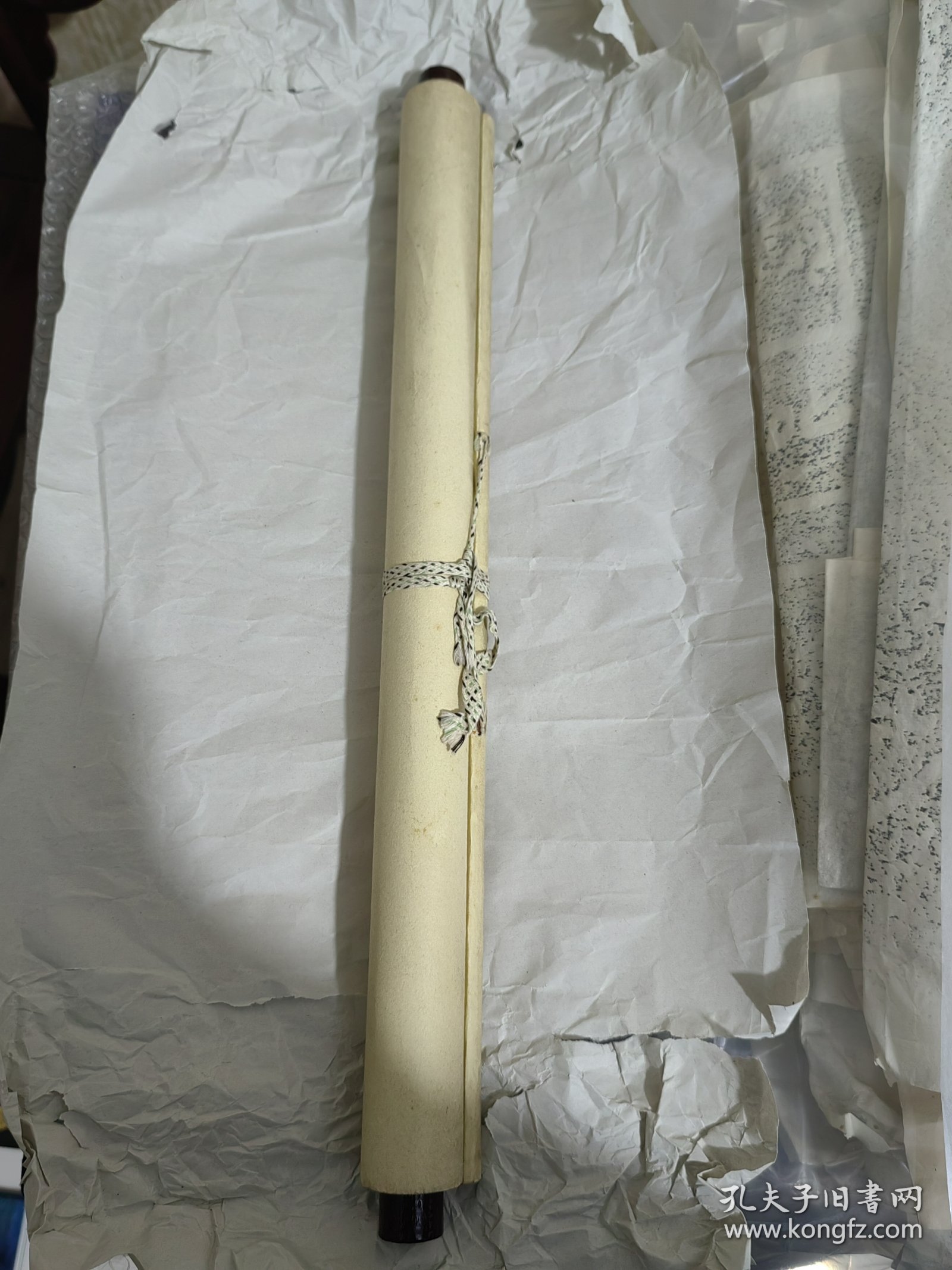 朝鲜钟拓，旧拓，精拓一轴，极精美。170*42厘米。