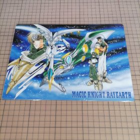 日版  MAGIC KNIGHT RAYEARTH  •CLAMP•「魔法骑士 レイアース」「魔法骑士雷亚斯」 CLAMP 魔法骑士 动漫垫板