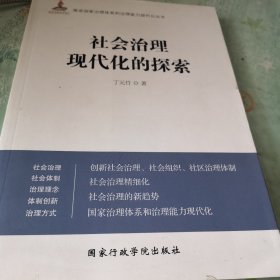 社会治理现代化的探索