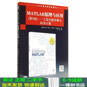 MATLAB原理与应用第五5版工程问题求解与科学计算哈恩瓦伦丁龙伟清华大学9787302375012