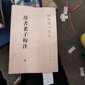 帛书老子校注下册