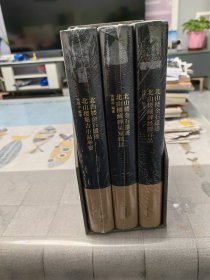 北山楼金石遗迹 精装全三册 包含（《北山楼集古小品举要》《北山楼藏碑经眼百品》《北山楼藏碑见知辑目》）华东师范大学出版社 赠送沈建中签名藏书票3张和东坡集卷第一印刷页一张