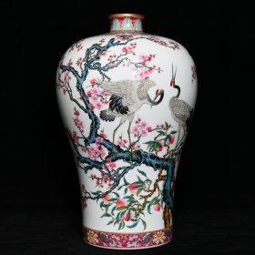 《精品放漏》雍正梅瓶——清代瓷器收藏bi