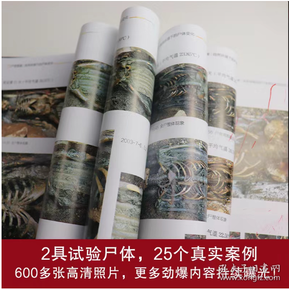 尸变图鉴：自然环境下的尸体变化（陈禄仕，法医专业书籍）