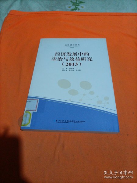 经济发展中的法治与效益研究 : 2013