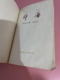 辞海  历史分册（中国现代史）