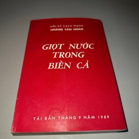 沧海一粟 外文版GIOT NUOC TRONG BIEN CA