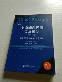 上海浦东经济发展报告2019高质量发展和高水平改革开放（2019版）/浦东新区蓝皮书