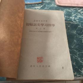 初中语文学习指导第三册、初中语文学习指导第四册湖南人民出版社十元包邮