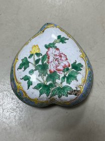铜胎画珐琅盒子