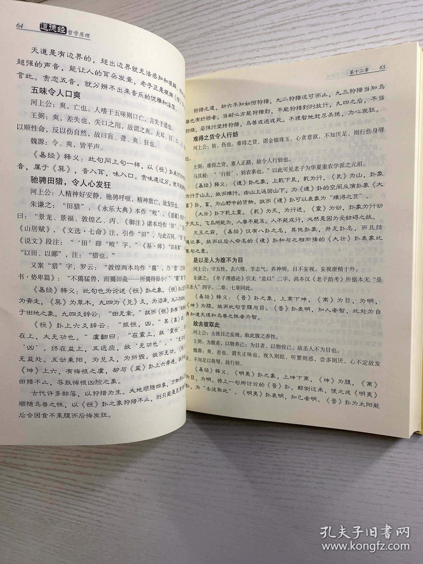 道德经哲学原理 为什么半部道德经可以知天下（软精装、内页干净）