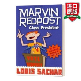 英文原版 Marvin Redpost: Class President: Book 5麻烦精马文系列5 英文版 进口英语原版书籍