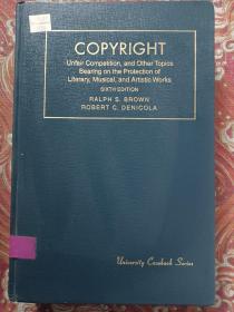 copyright unfair competition and other topics