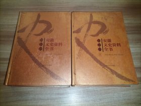 安徽文史资料全书 合肥卷 上下册（16开精装）