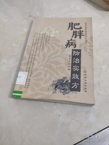 现代富裕病防治丛书：肥胖病防治实效方