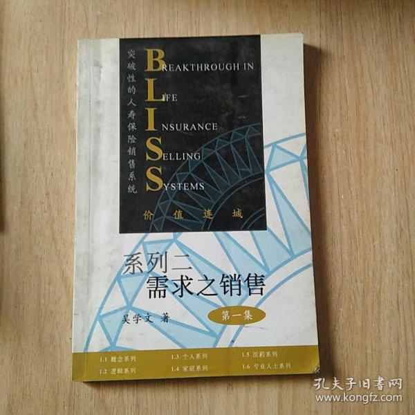 BLISS系列二需求之销售 （第一集）