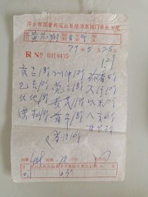 萍乡市国营鸡冠山垦殖场医院门诊处方笺（贡吉，巴吉，伏地，川仲，党参，黄芪，首午）