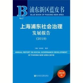 浦东新区蓝皮书：上海浦东社会治理发展报告（2019）