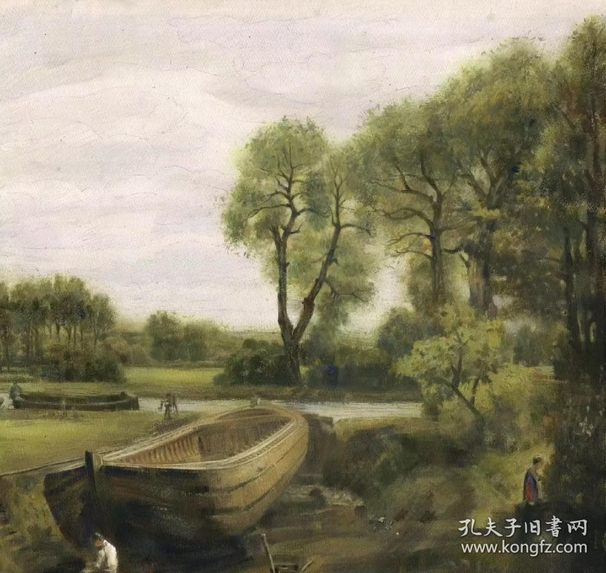 名家 水彩风景画 原作