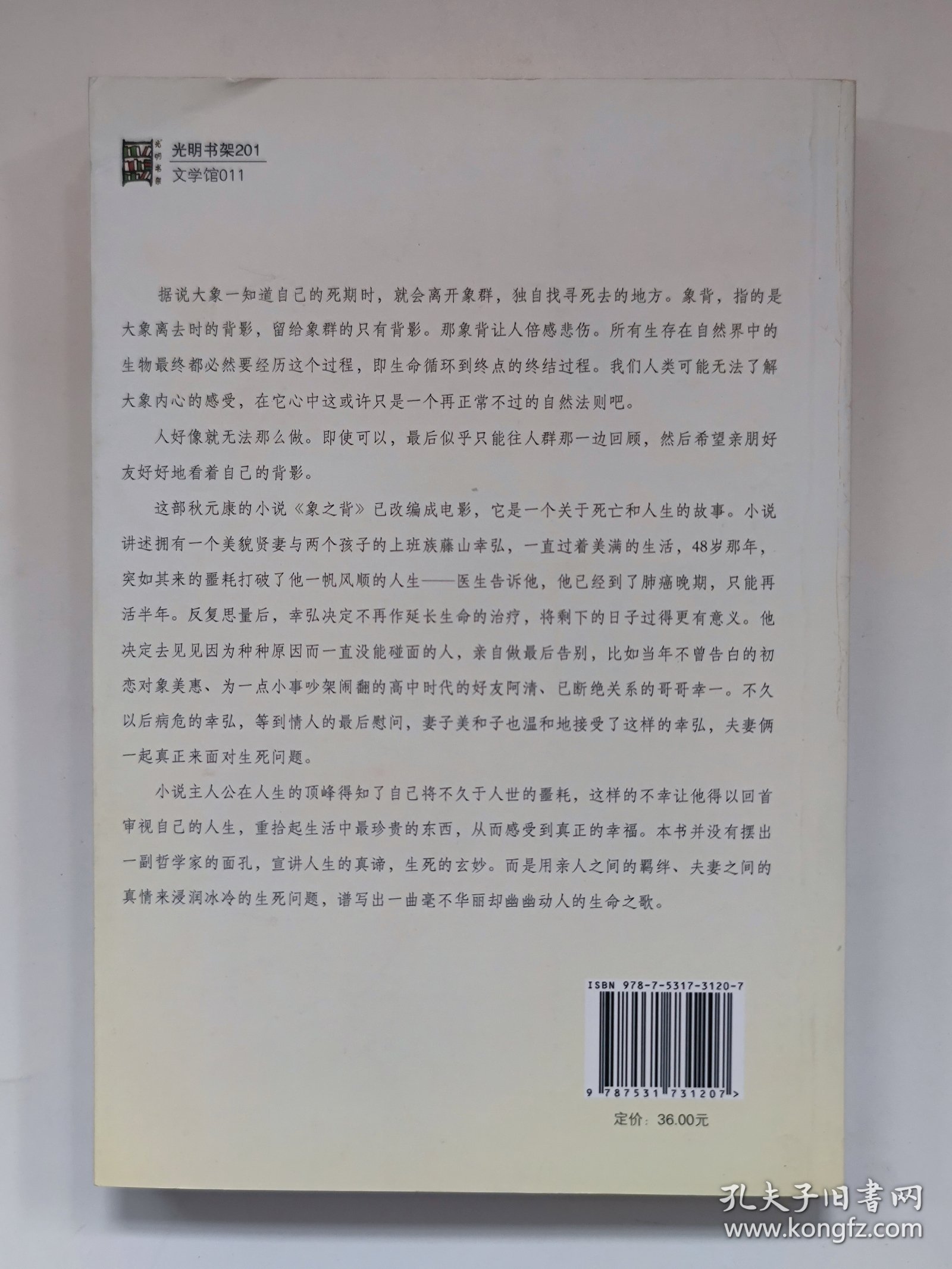 象之背