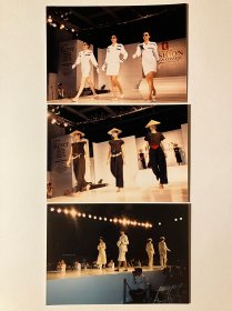 九十年代时装时尚摄影三张合售