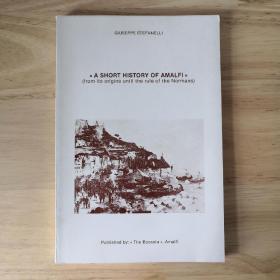 A Short History of Amalfi: From Its Origins Until the Rule of the Normans 阿马尔菲简史：从起源到诺曼人的统治  英文 历史