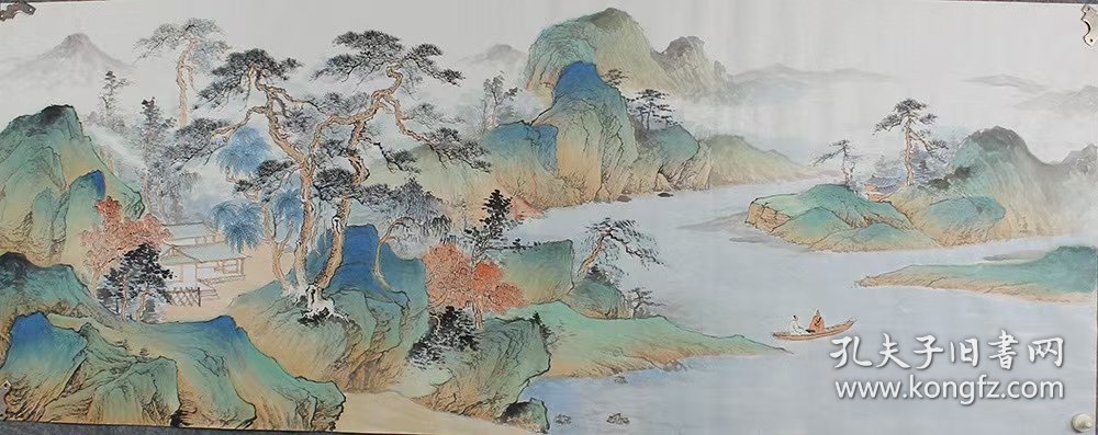 小六尺仿古山水