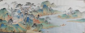 小六尺仿古山水