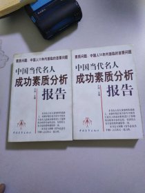中國當(dāng)代名人成功素質(zhì)分析報告(上、下)