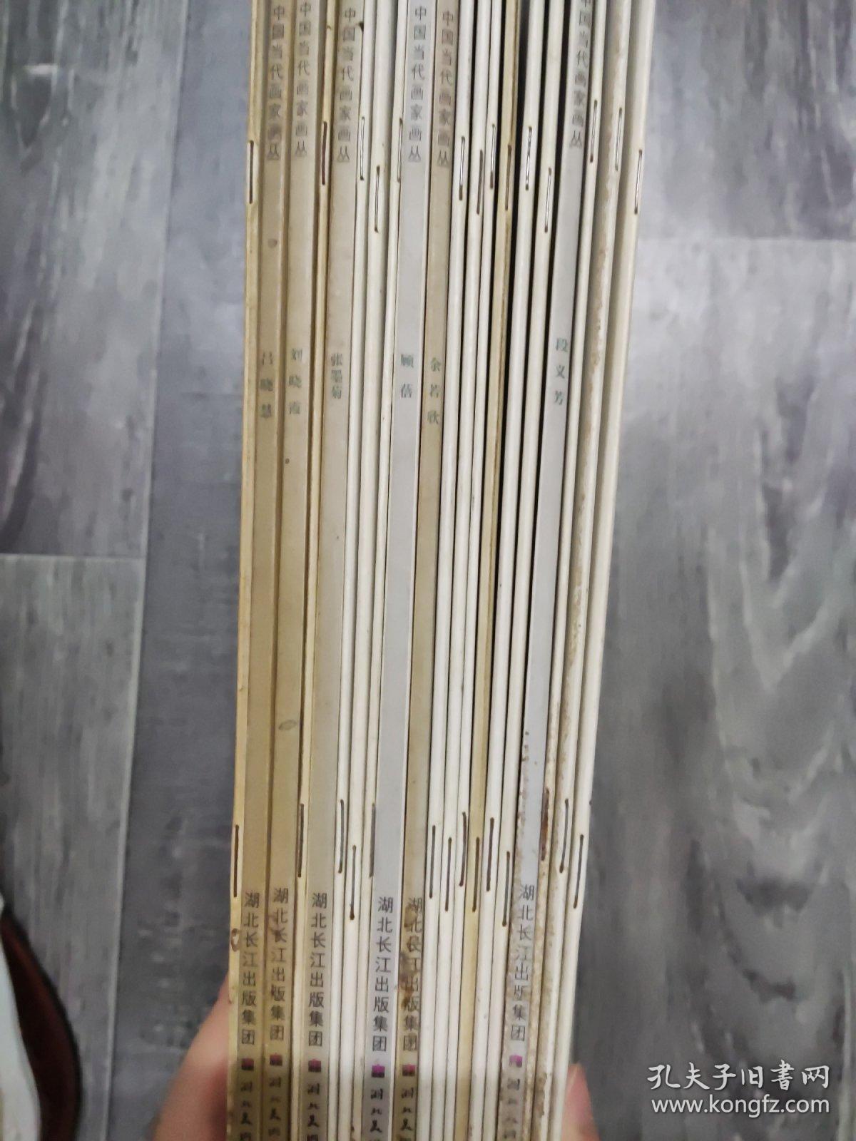 邱俊吕晓慧。刘晓霞。刘谦。张墨菊。李莉李金凤。刘李萍，顾蓓，余若欣。钟家珍。颜静容，萧菡陈玲金钒，陈秀珊，段义芳。严好好。崔培华。袁君
19位画家，中国当代画家画丛。 （大16开B）