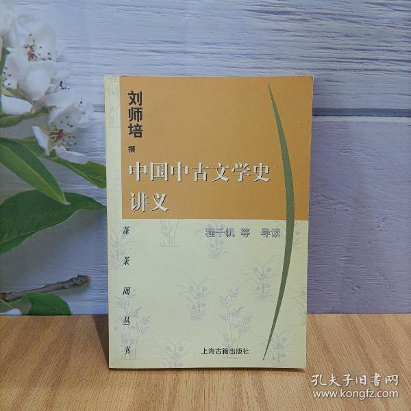 中国中古文学史讲义