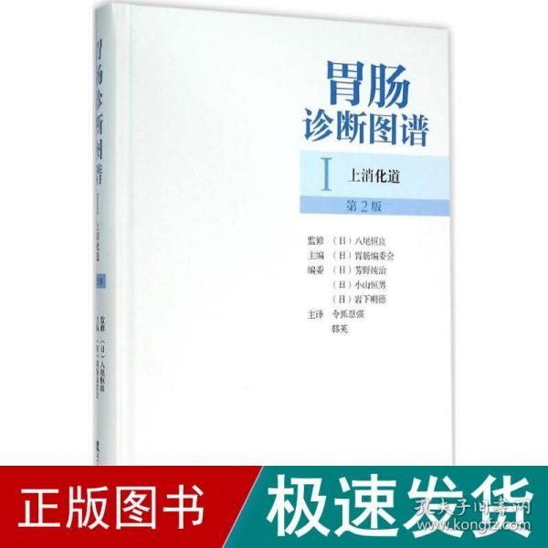 胃肠诊断图谱:上消化道.第2版 内科 ()胃肠编委会 主编;令狐恩强,韩英 主译 新华正版