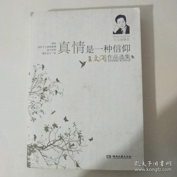 真情是一种信仰 : 王文澜作品选集